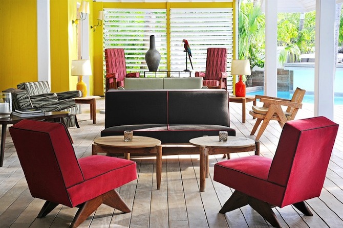 Villa La Banane in Saint Barthélemy in THISISPAPER MAGAZINE Villa La Banane in Saint Barthélemy in THISISPAPER MAGAZINE